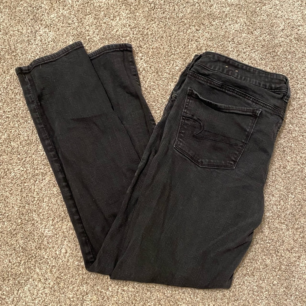 American Eagle Black Skinny Jeans